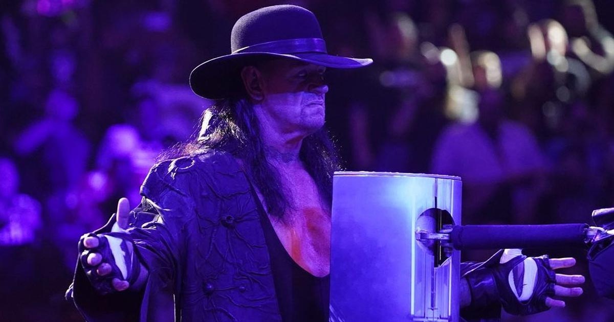 The Undertaker Reacts On Wrestlemania 37