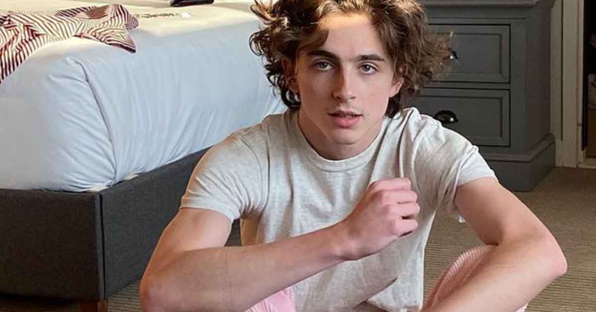 Timothee Chalamet's cheeky caption amuses fans and friends