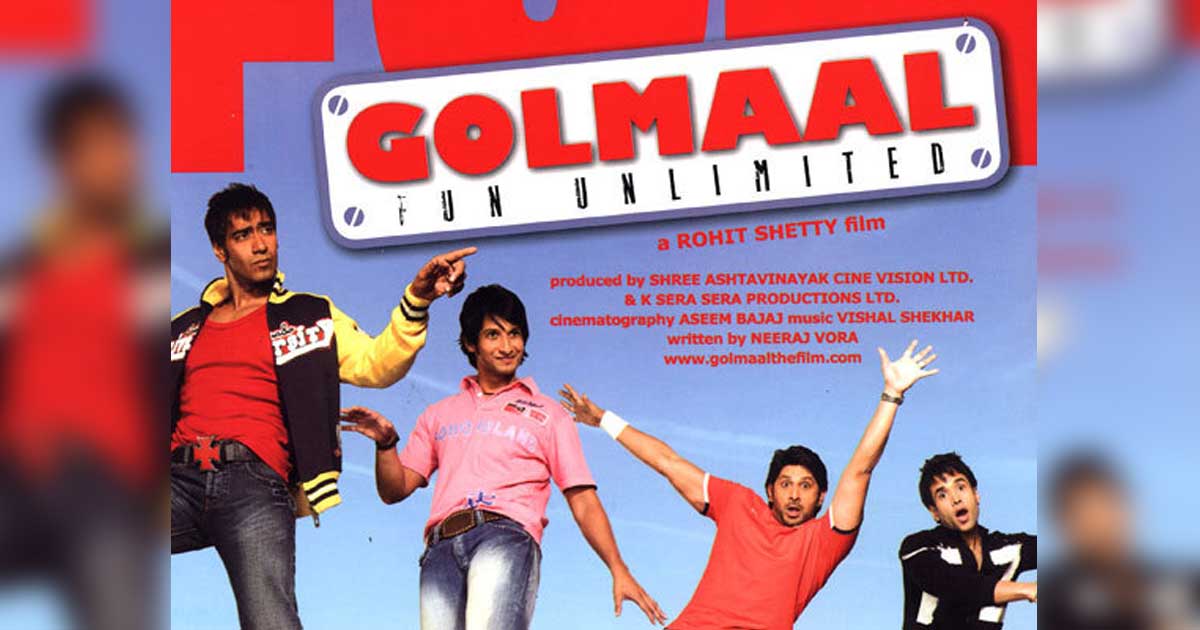 Ajay Devgn & Group’s Character’s Names In Golmaal Were Derived From The Title? Mind = Blown Meme Goes Viral