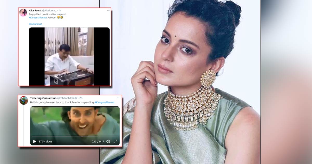 Kangana Ranaut’s Suspended Twitter Account Gives Rise To Memes