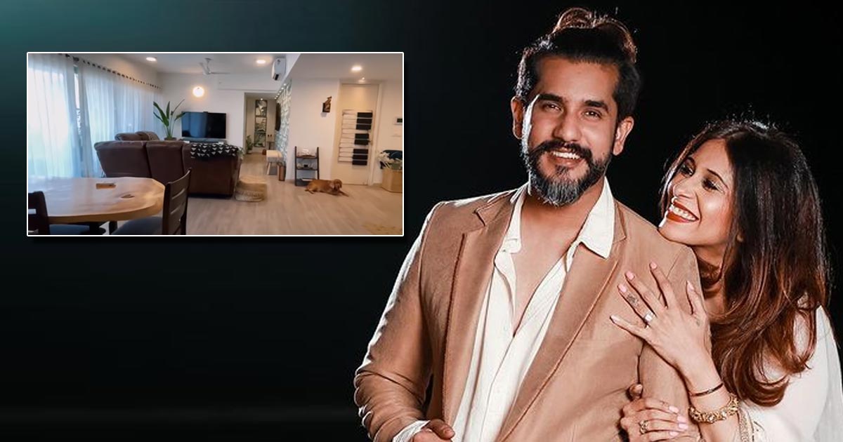 Kishwer Merchant & Suyyash Rai’s Living Room In Mumbai Abode With Regal Dining Table & A Surreal Collection Of Kicks Will Make You Envy The Couple - Check Out