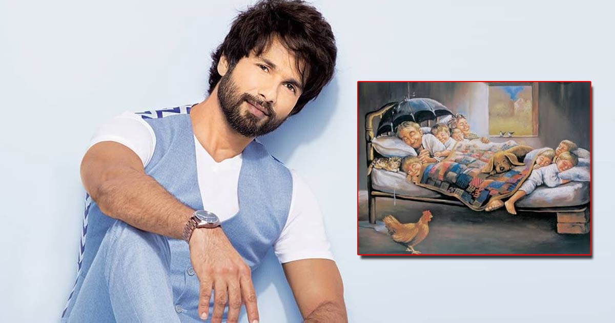 Shahid Kapoor shares his 'picture of happiness'