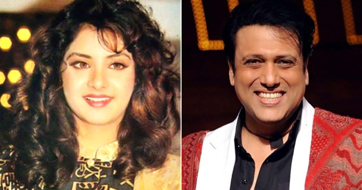 When Govinda Opened Up About His Affair With Divya Bharti