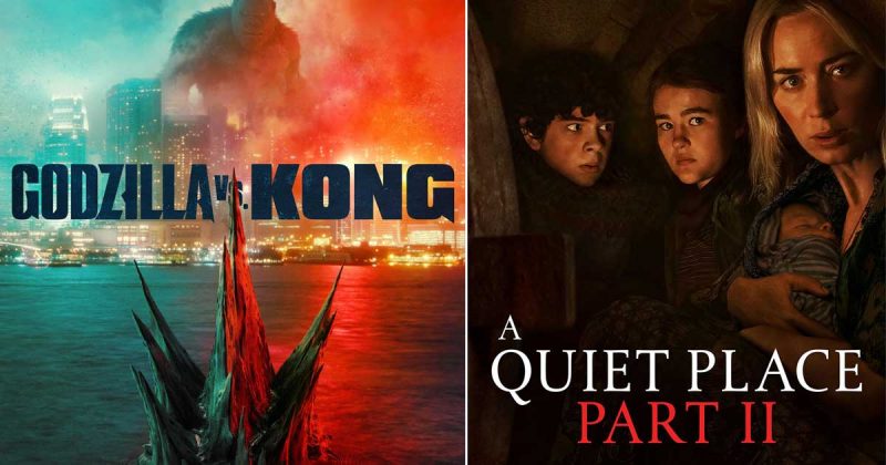 #Godzilla vs Kong Surpassed By A Quiet Place 2 At The Domestic Box