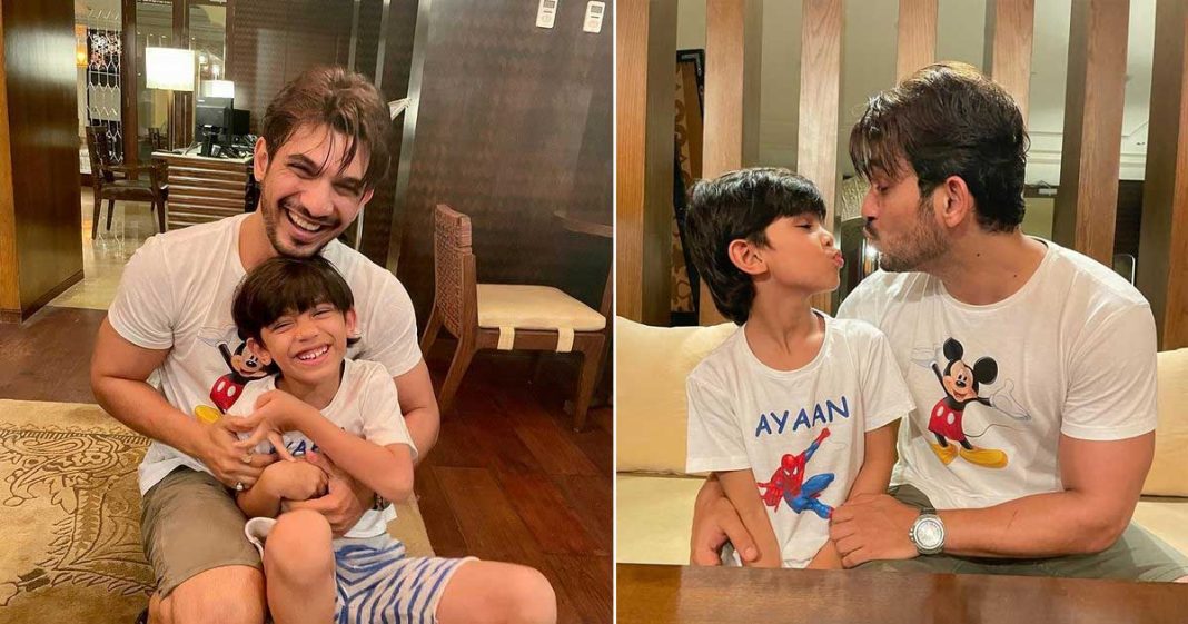 Arjun Bijlani Shares Adorable Glimpses With Son Ayaan And Its Melting Our