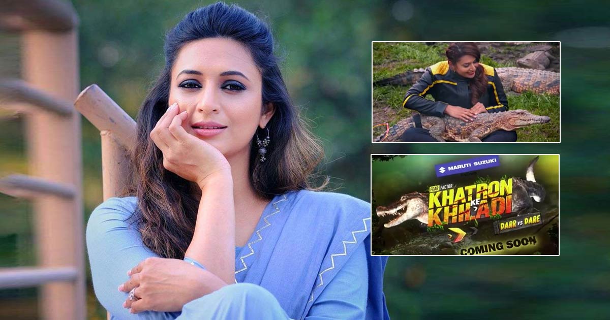 Divyanka Tripathi Pets A Crocodile In The Latest Teaser Of Khatron Ke Khiladi 11