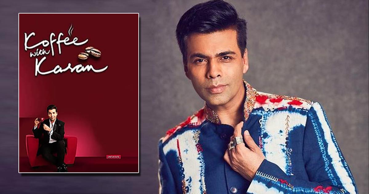 Karan Johar Shares A Pic Of Cup Of Coffee With His Face On It; Hints At New Season Of Koffee With Karan?