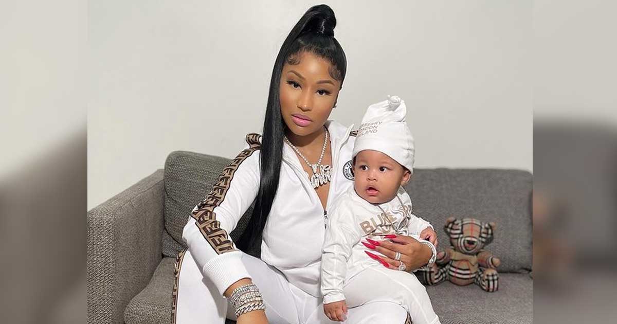 Nicki Minaj, son twin in new photos on social media