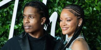 Rihanna Goes Braless In A Pink Figure Hugging Dress With Beau A$AP Rocky, Pics Goes Viral