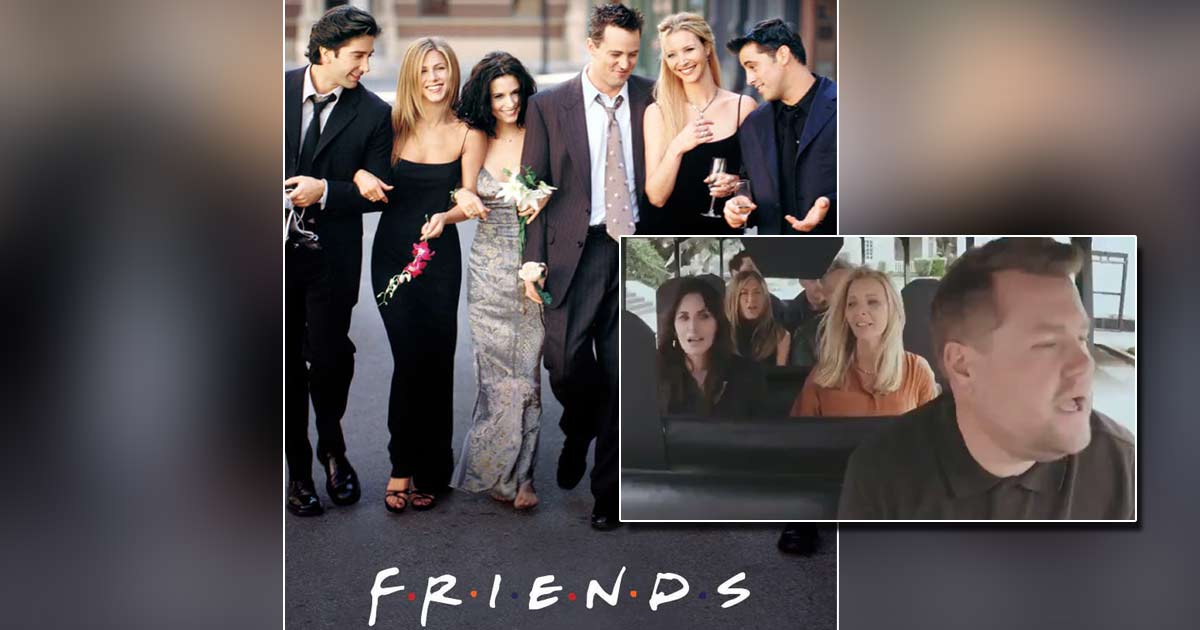 The Six Main Actors Of Friends Sing The Show’s Theme Song While Carpooling With James Corden