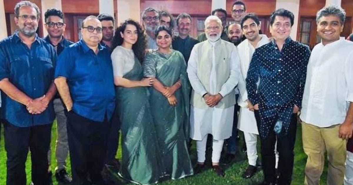 When Kangana Ranaut & Ashwini Iyer Tiwari Were Teased For 'Accidentally' Wearing The Same Saree To Meet PM Modi