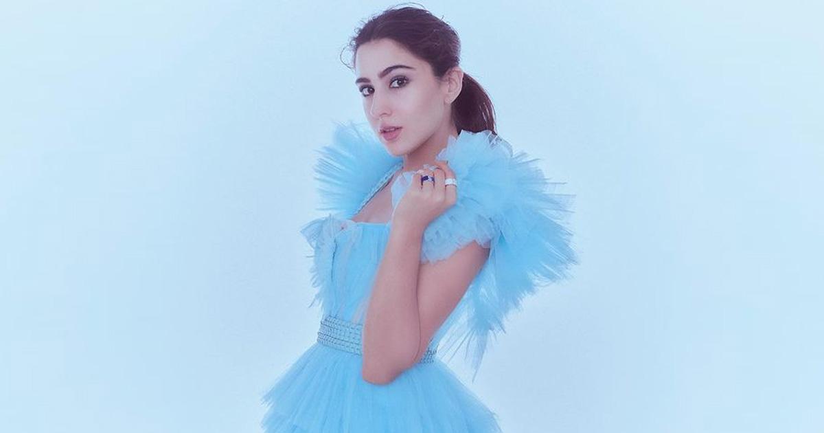 When Sara Ali Khan Was Brutally Trolled For Wearing A Ruffled Saree & Compared To A Natraj Pencil; A Netizen Wrote, “Nepokid Wearing Pencil” - Read On