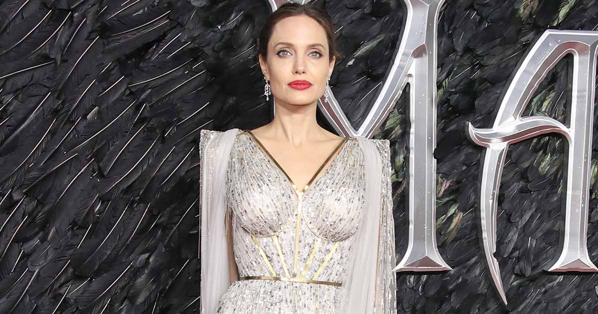 Angelina Jolie Makes A Stunning Entry In Venice In A Glittery Dress, Reportedly Gets A Hotel Room Worth 6 Lacs/Night, Read On