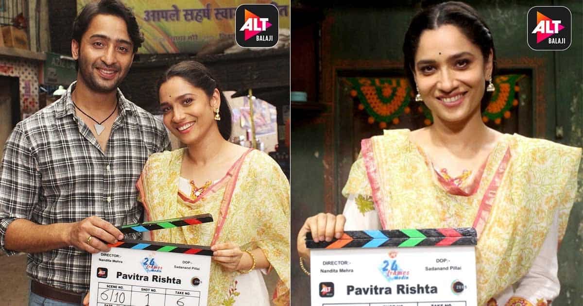 Pavitra Rishta: Ankita Lokhande Shares First Glimpse With Shaheer Sheikh As Archana & Manav!