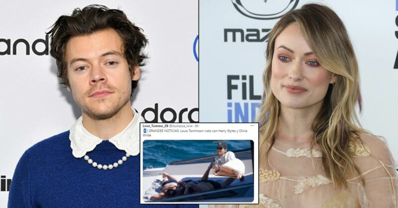 olivia wilde and harry styles kiss
