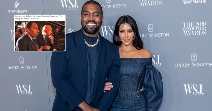 Kim Kardashian attends ex-husband Kanye West's listening ...