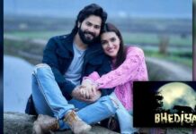 Kriti Sanon & Varun Dhawan wrap up the shoot of Bhediya!