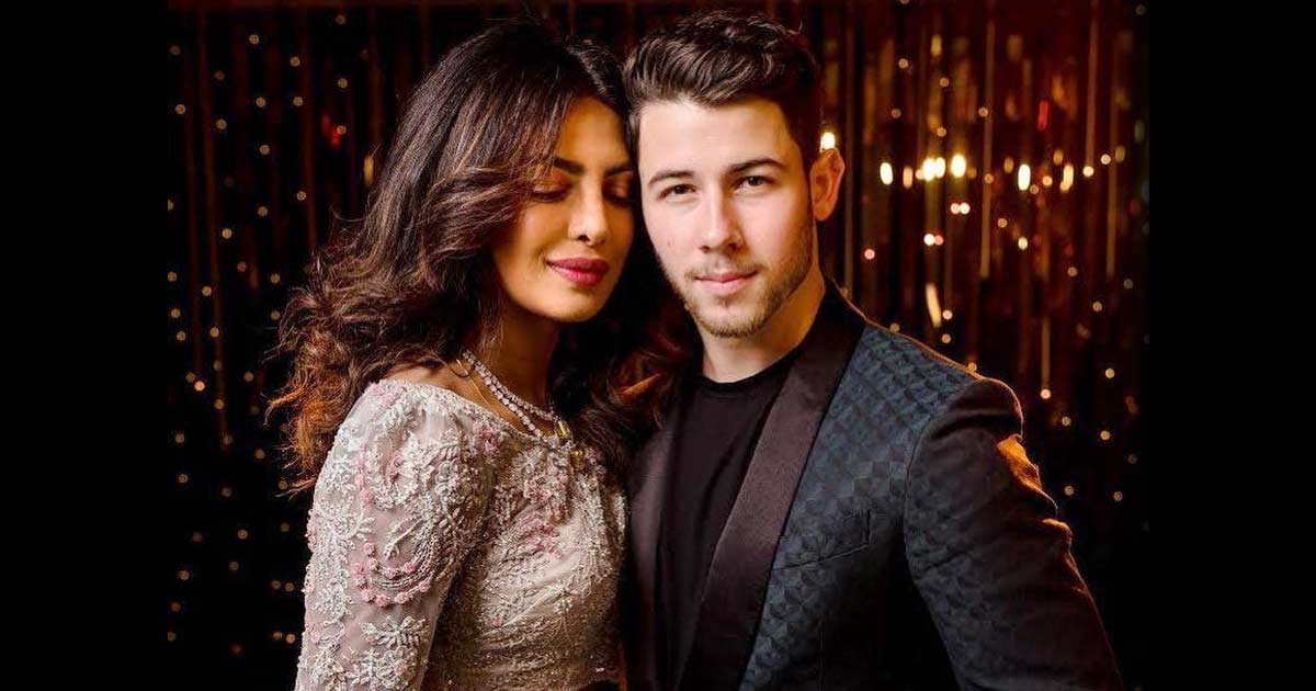 Priyanka Chopra poses with her 'firework' Nick Jonas