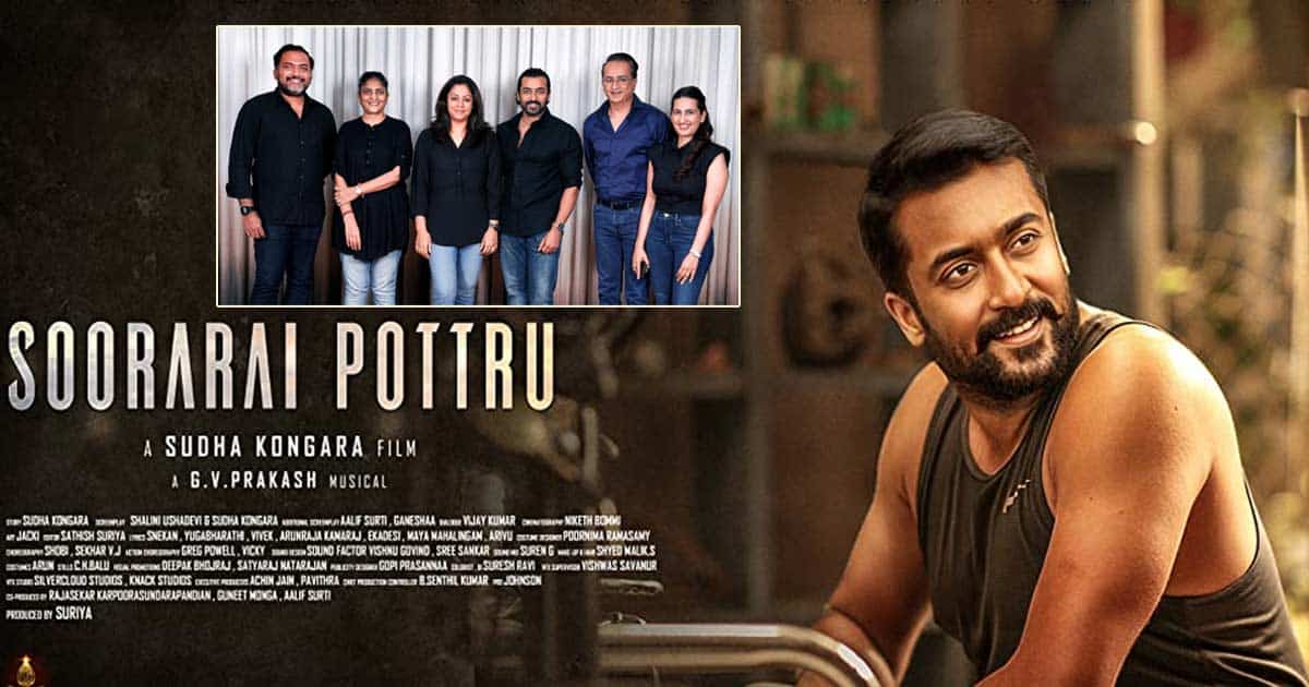 Soorarai Pottru to get a Hindi remake, as actor Suriya’s 2D Entertainment and Abundantia Entertainment come together