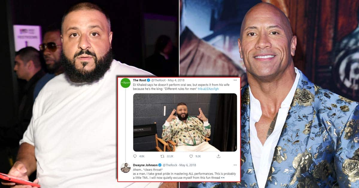 When Dwayne Johnson Took A Dig On DJ Khaled’s Sexist Oral-S*x Tweet, Check Out