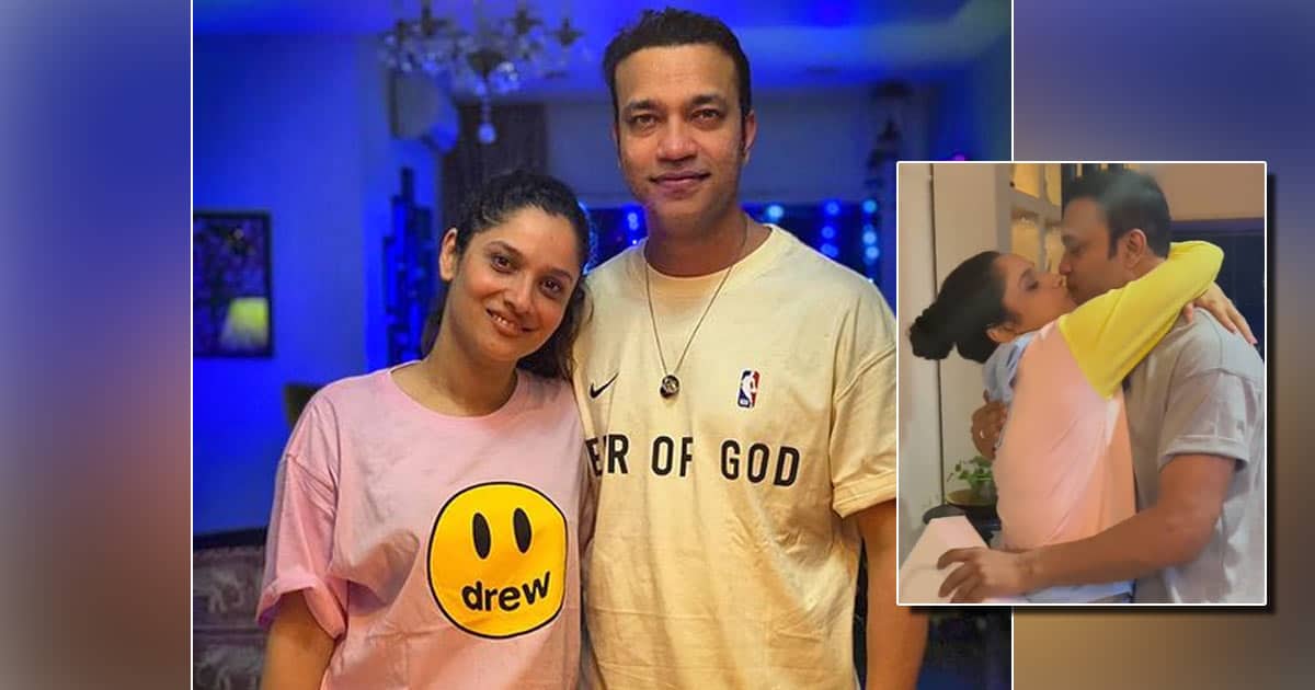 Ankita Lokhande Surprises Boyfriend Vicky Jain With 60K Headphones On His Birthday & A Series Of Love-Filled Kisses