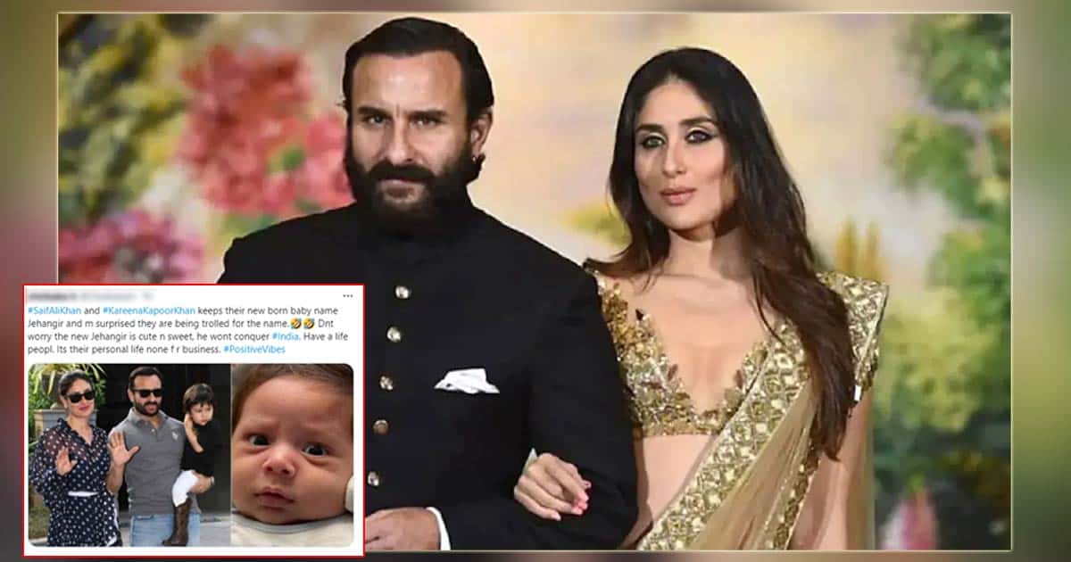Have Kareena Kapoor Khan & Saif Ali Khan Named Their Second Son ‘Jehangir’? Netizens Can’t Tolerate It!