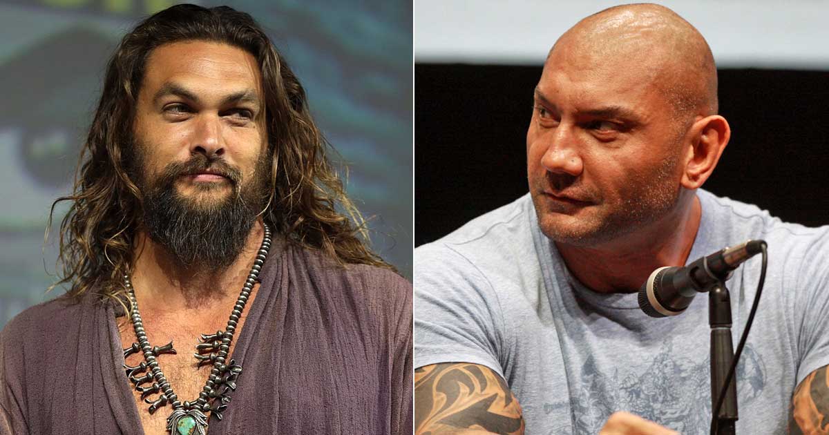 Jason Momoa Confirms Buddy Cop Film Dave Bautista Wished To Do With The Aquaman Actor He Ll Be Grumpy I Ll Be Charming