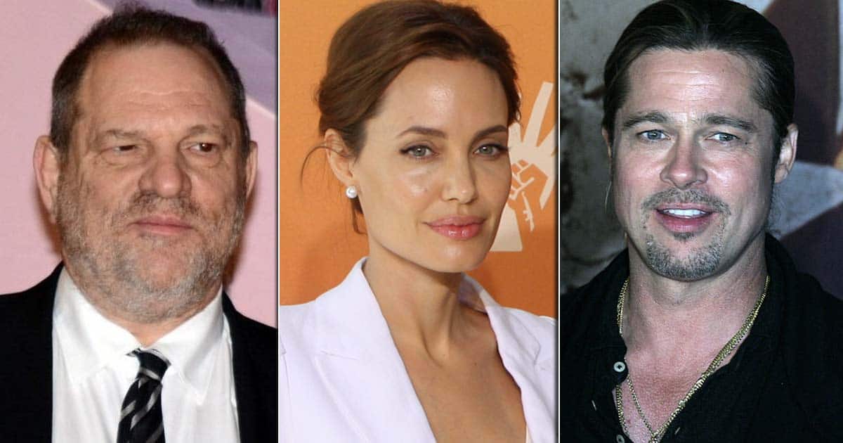 Angelina Jolie Talks About The Time Brad Pitt Worked With Harvey Weinstein