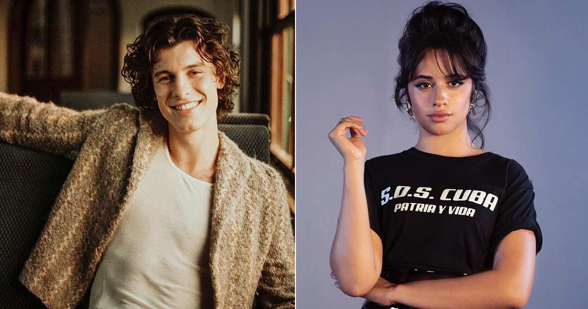 Camila Cabello welcomes Shawn Mendes to Global Citizen Fest with PDA on stage