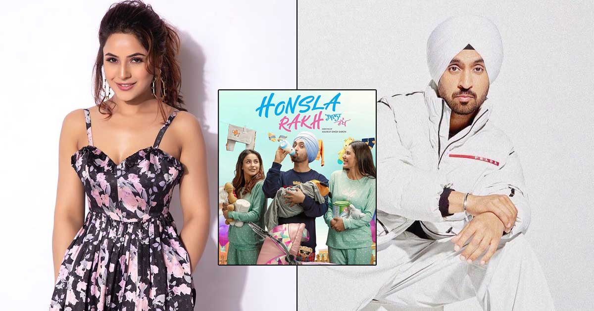 Shehnaaz Gill Flooded With Love & Support As Diljit Dosanjh Reveals The Release Date Of 'Honsla Rakh' - Read On