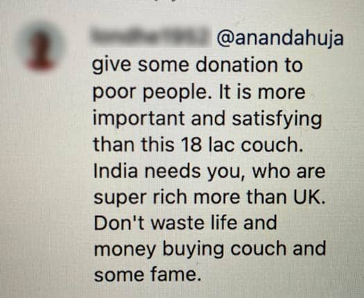 Sonam Kapoor Poses On a Sofa Worth 18 Lakhs, A Netizen Writes, “Don’t Waste Life & Money Buying Couch & Some Fame," Check Out