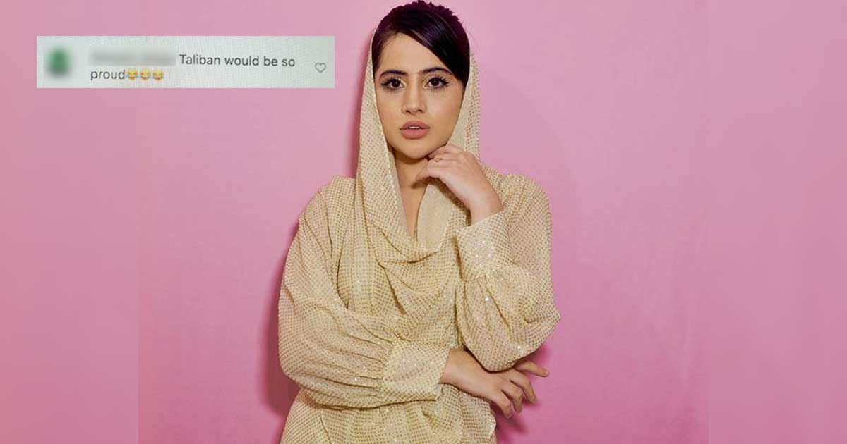 Urfi Javed Trolled Over Wearing Backless Dress Covering Her Head Like A Hijab, Check Out - Deets Inside
