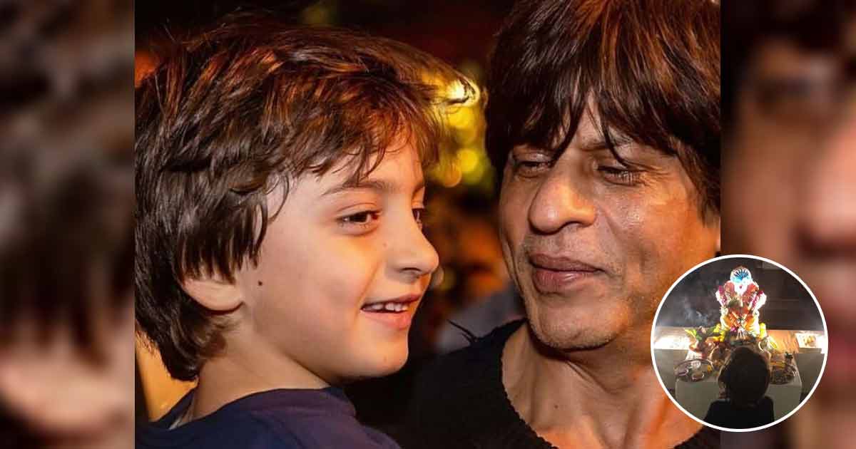 When Shah Rukh Khans Son Abram Praying To Lord Ganesha Was Called ‘sinful Act By Some 