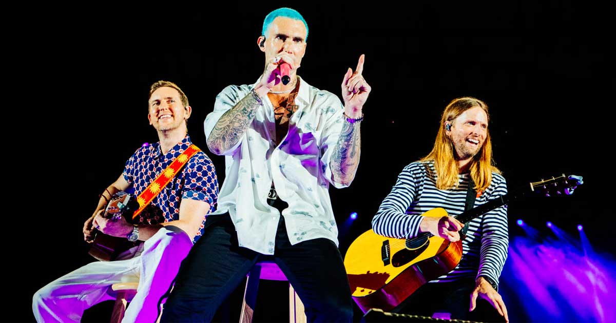 Adam Levine addresses fan grabbing him during Maroon 5 performance