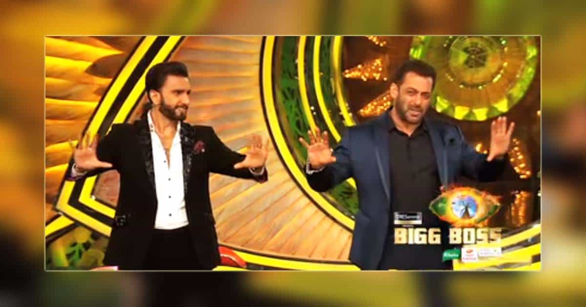 'Bigg Boss 15' opens with Salman jiving, joking and pulling Ranveer's leg