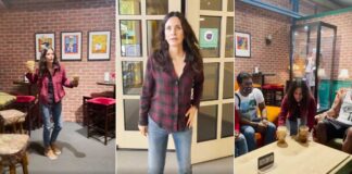 Courteney Cox Shares Video Of Serving Coffee At Central Perk After Returning To The Warner Bros Lot