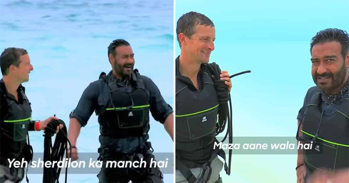 Ajay Devgn Shares His Take On His Indian Ocean adventure With Bear Grylls
