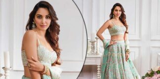 Kiara Advani’s Vibrant Aqua-Colour Lehenga Is A Perfect Fit For A Fearless Bride-To-Be Who Wants To Ditch The Usual Red - Pics Inside