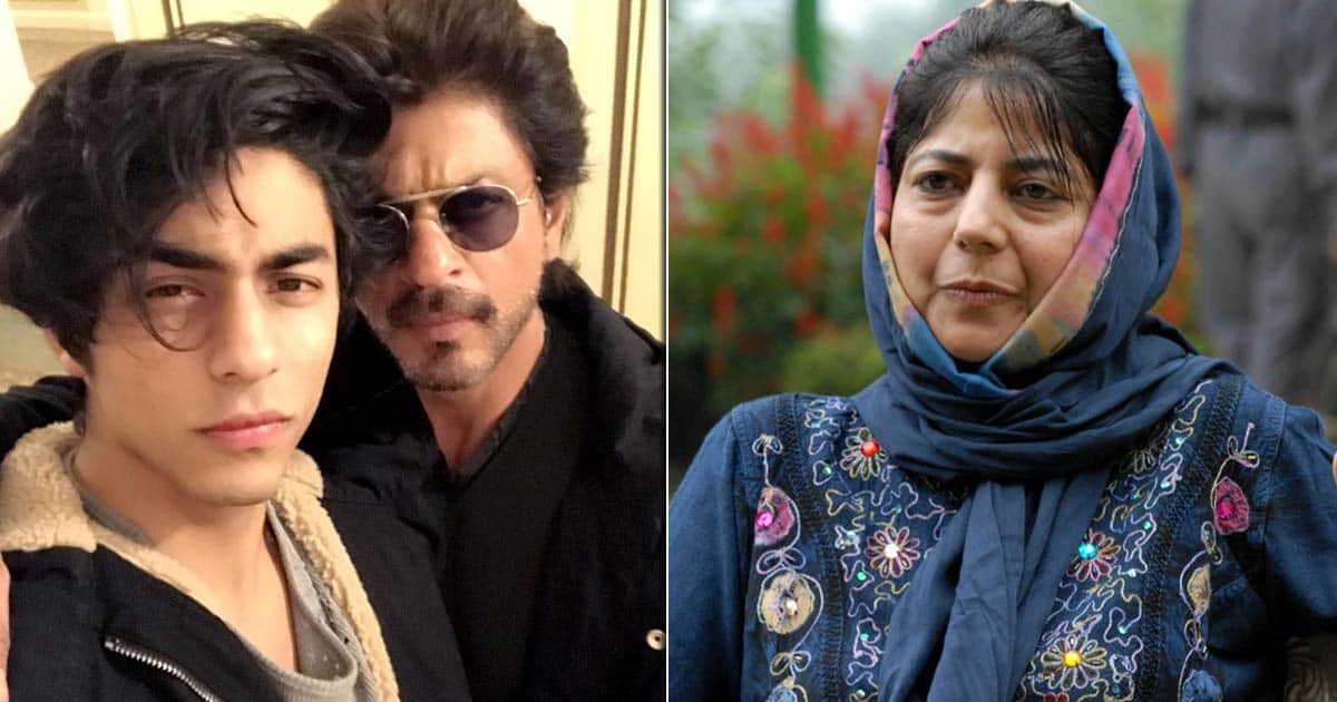 PDP Chief Mehbooba Mufti Reacts To Shah Rukh Khan's Son Aryan Khan Arrest In A Drug Case