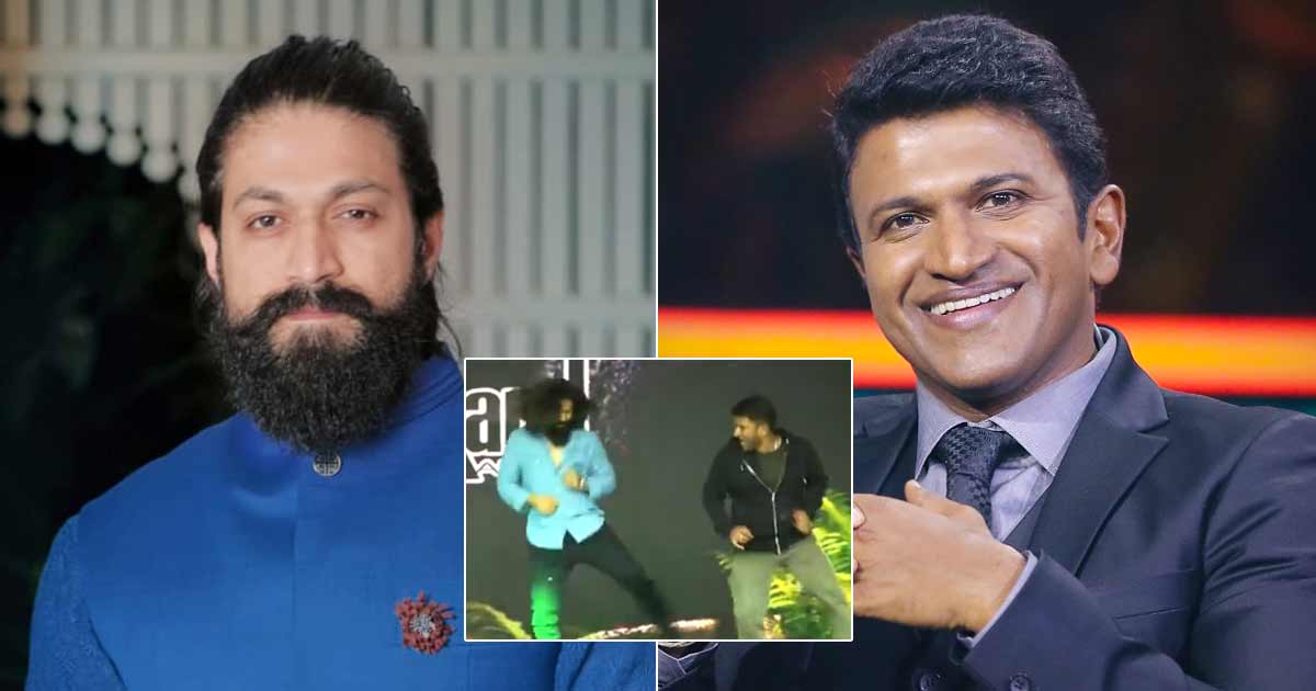 Puneeth Rajkumar Dances With Yash A Day Before His Death