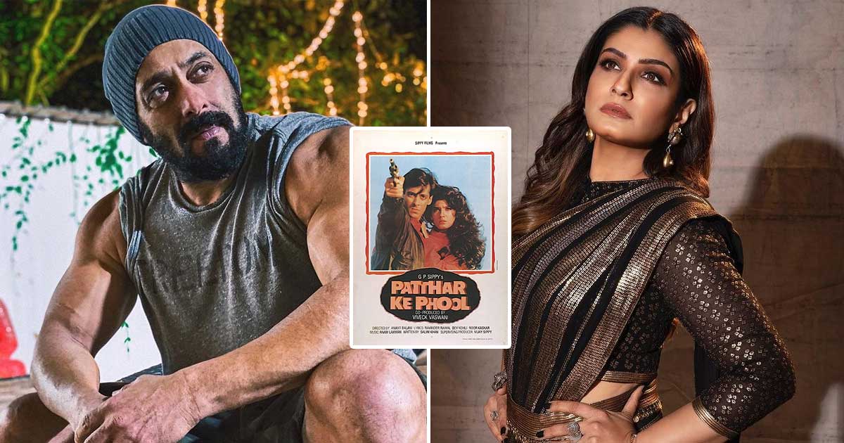 Raveena Tandon Recalls Salman Khan & Her Being Brats While Shooting Patthar Ke Phool