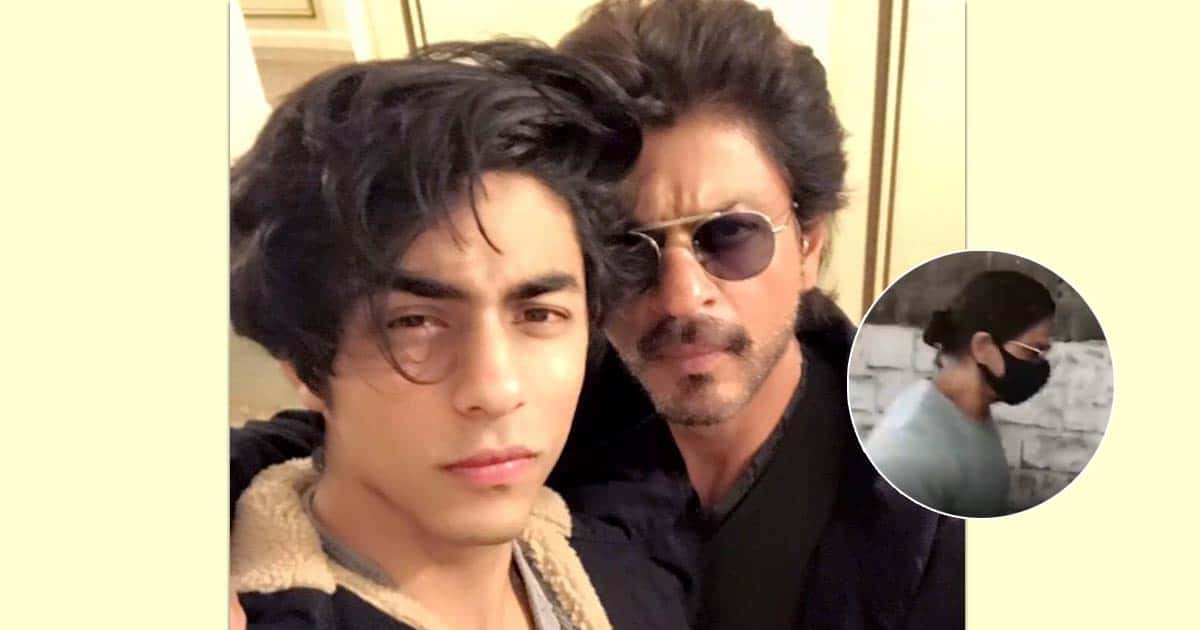 Shah Rukh Khan Spotted At Arthur Road Jail On His Way To Meet Aryan Khan