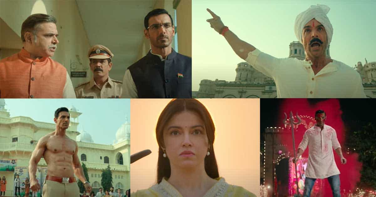 T Series and Emmay Entertainment release the trailer of John Abraham and Divya Khosla Kumar’s much-awaited film - Satyameva Jayate 2