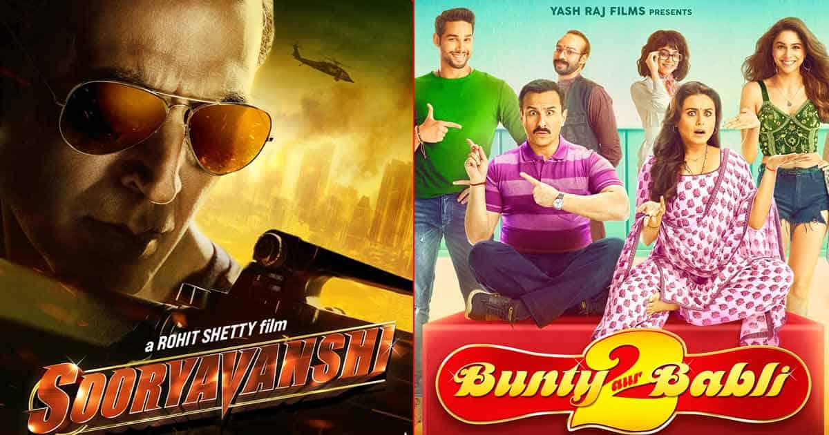 Box Office - Sooryavanshi is collecting double of Bunty Aur Babli 2 despite being in third week