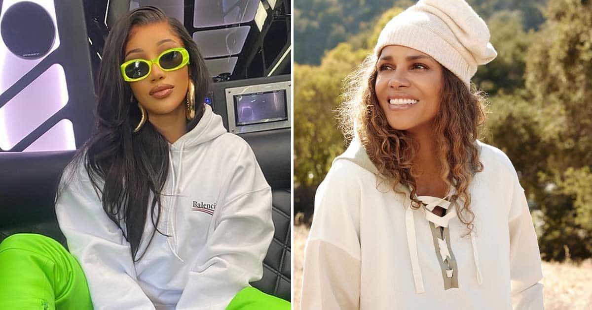 Cardi B Can’t Stop Praising Halle Berry For Her Soft Skin, Wanted To Bite Her Shoulder
