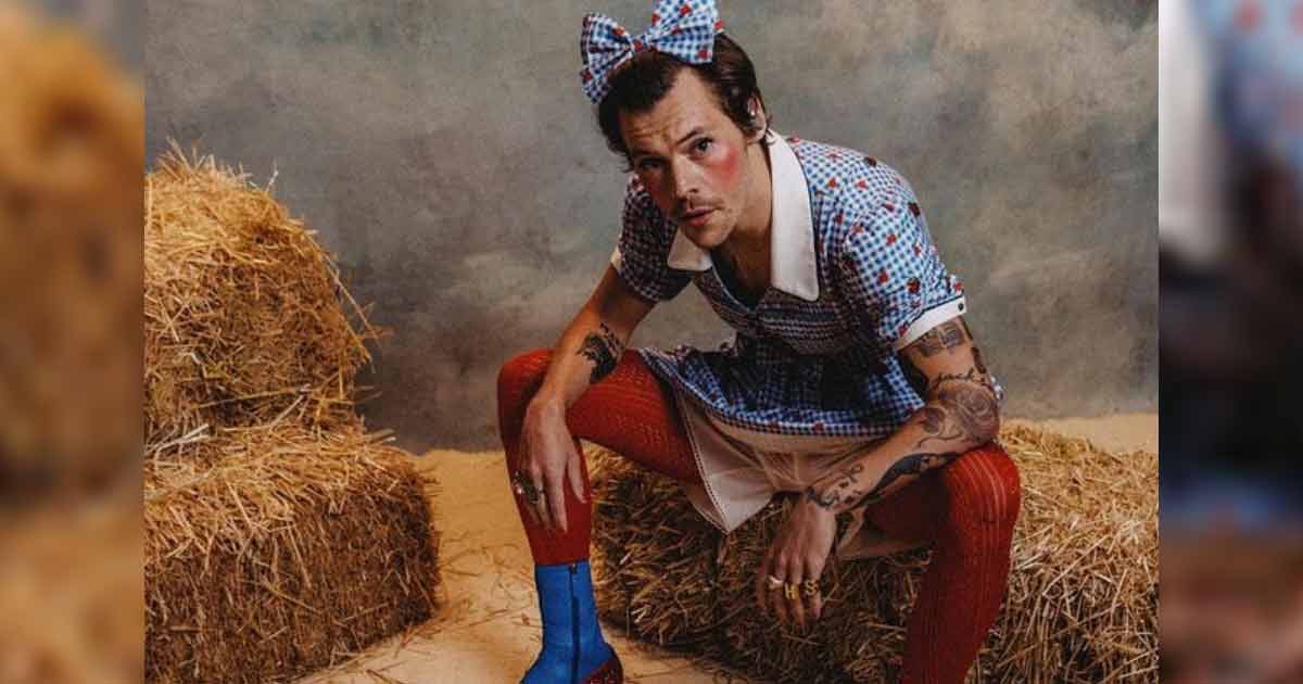 Harry Styles styles up as Dorothy for Wizard of Oz-themed 'Harryween' Show