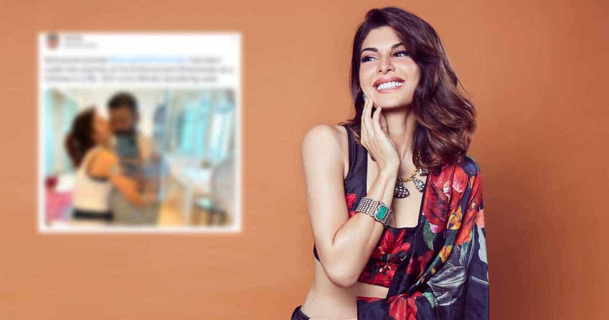 Jacqueline Fernandez' New Picture Of Intensely Kissing Conman Sukesh On Cheeks Breaks The Internet, Read On!