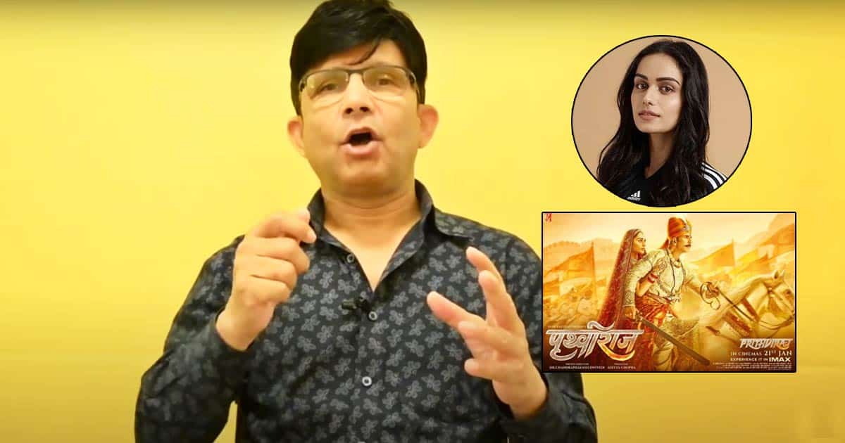 KRK Talks About Akshay Kumar's Prithviraj Teaser, Calls Actress Manushi Chhillar! Read on