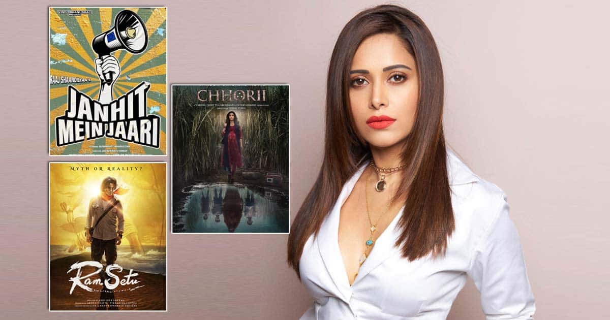 Nushrratt Bharuccha Has A Schedule Full of Highs With Promotions of Chhori and Back-To-Back Shoot for her upcoming flicks, 'Janhit Mein Jaari' and 'Ram Setu'!