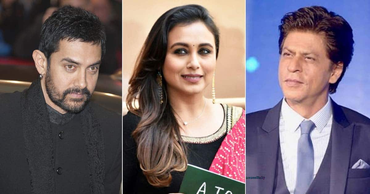 Rani Mukerji Recalls Her 'Young Crush' On Shah Rukh Khan & Aamir Khan Making Her Heart Beat Faster